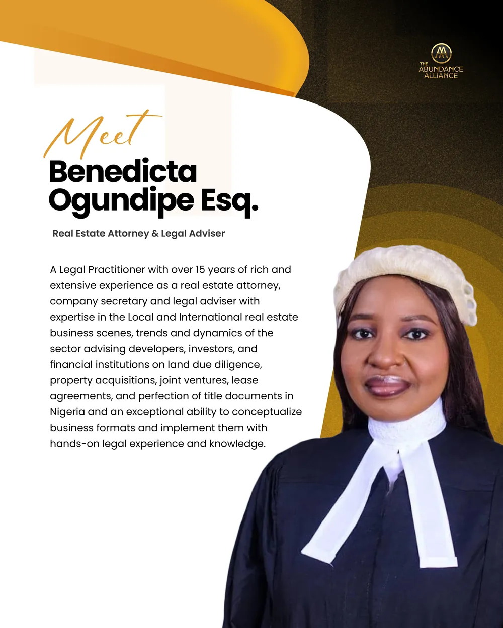 Benedicta Ogundipe Esq.