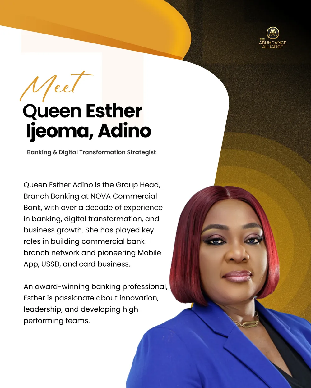 Queen Esther Ijeoma, Adino